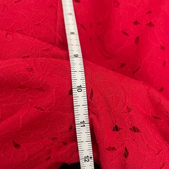 Keepsake_ Octavia Red Lace Jumpsuit Medium - Picture 10 of 10